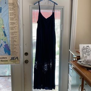 Dark blue sundress